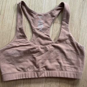NWOT MATE the Label sports bra